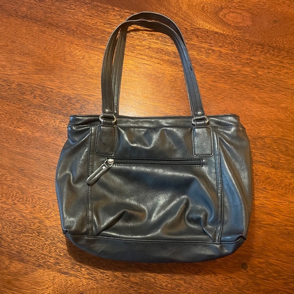 Tyler Rodan purse, black leather - Picture 2 of 7
